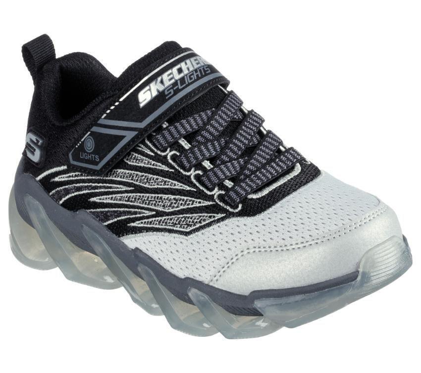 Skechers light best sale up shoes black