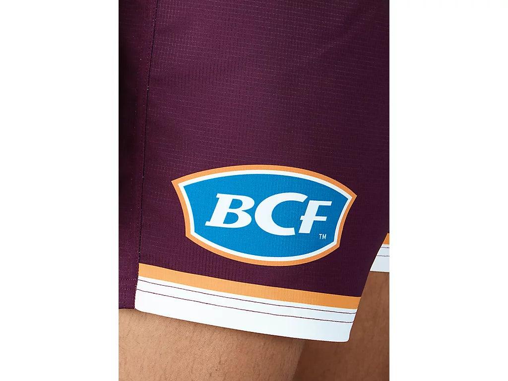 NRL 2024 Replica Home Short - Brisbane Broncos - Mens - ASICS