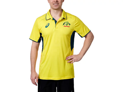 2023/24 Cricket Australia ODI Home Shirt - Mens - Adult - Polo