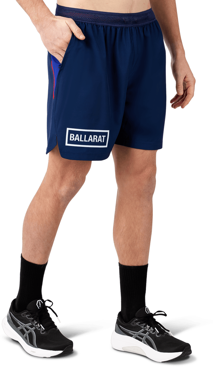 AFL 2024 Gym Shorts - Western Bulldogs - Adult - ASICS