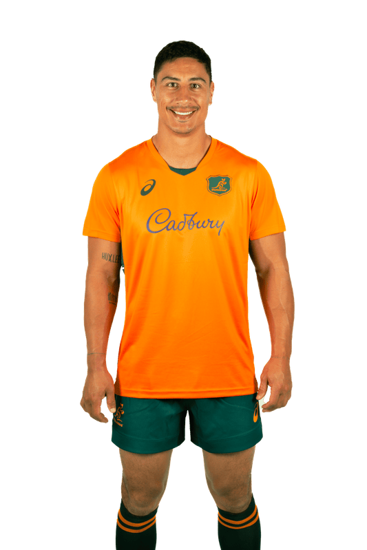 ARU 2024 Match Day Training Tee - Wallabies - Adult - Mens