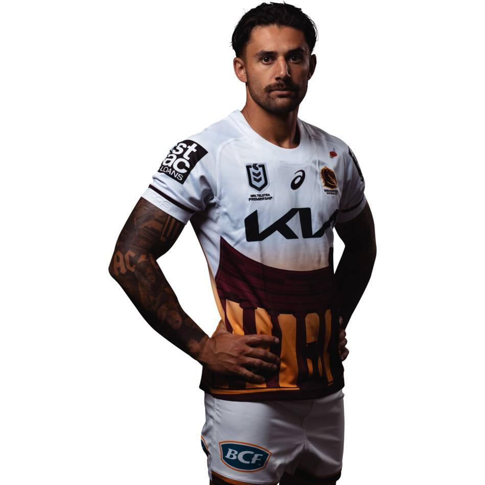 NRL 2024 ANZAC Jersey Brisbane Broncos Rugby League