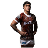 NRL 2024 INDIGENOUS Jersey - Brisbane Broncos - Rugby League