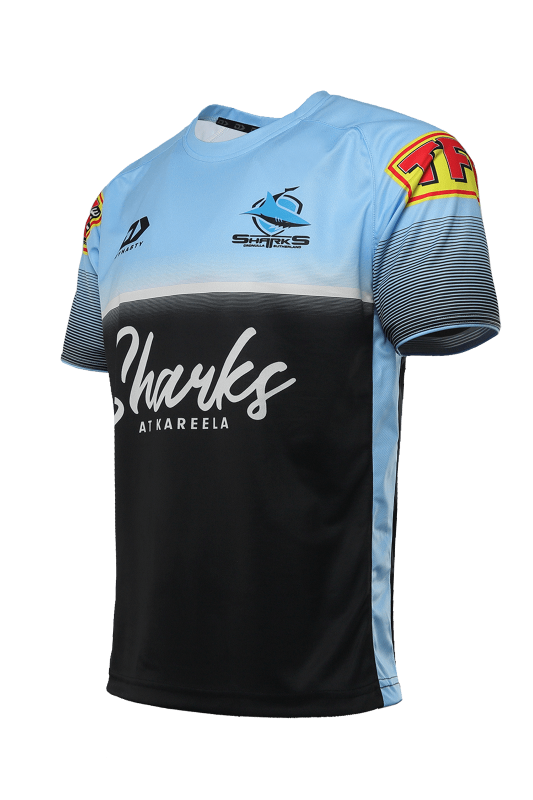 NRL 2021 Training Tee Shirt - Cronulla Sharks - Mens -  Rugby League