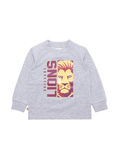 AFL Mascot Tee Shirt - Brisbane Lions - YOUTH - Kids - T-Shirt