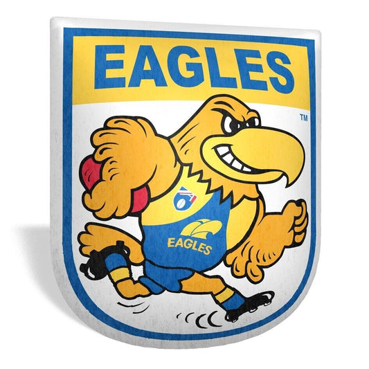 AFL Mascot Shaped Cushion - West Coast Eagles - 35cm x 40cm - Pillow