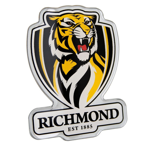 AFL Logo Emblem - Richmond Tigers - Supporter Car Badge