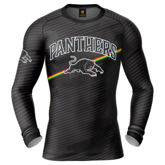 NRL Barrel Rash Vest - Penrith Panthers - UPV 50+ - Sun Shirt - Adult