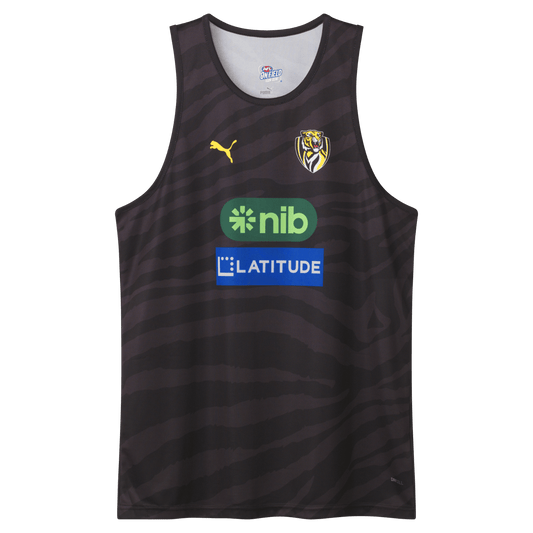 AFL 2024 Training Singlet - Richmond Tigers - Adult - Mens