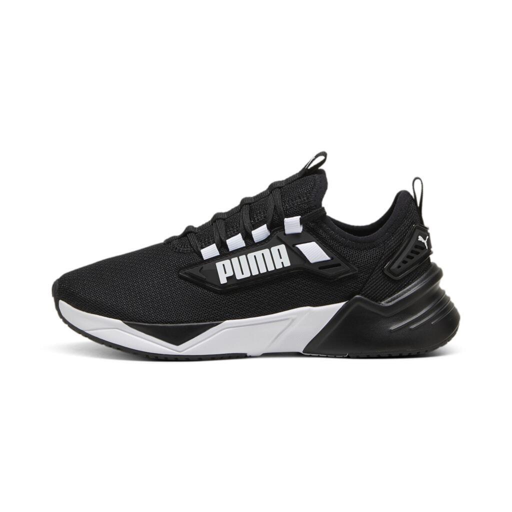 PUMA Retaliate 3 Jr Shoe - Black/White - Youth - Kids - Sneaker - Trainer