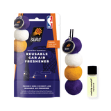 NBA Smelly Balls Set - Phoenix Suns - Re-useable Car Air Freshener