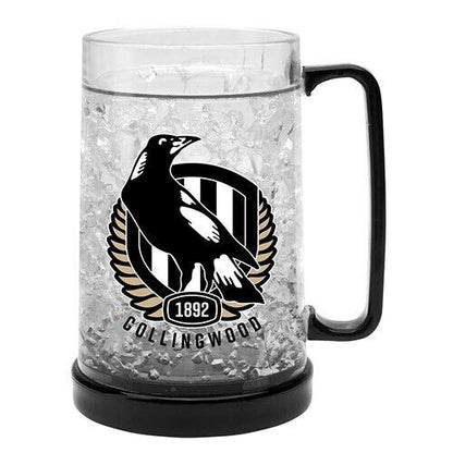 AFL Freeze Mug - Collingwood Magpies - 375ML - Gel Freeze Mug Cup