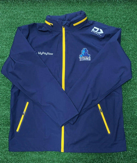 NRL 2022 Wet Weather Jacket - Gold Coast Titans - Mens - Adults