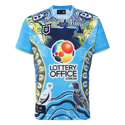 NRL 2024 Indigenous Jersey - Gold Coast Titans - Adult - Mens