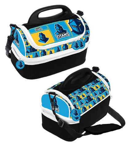 NRL Lunch Cooler Bag - Gold Coast Titans - Insulated Cooler Bag - Lunch Box