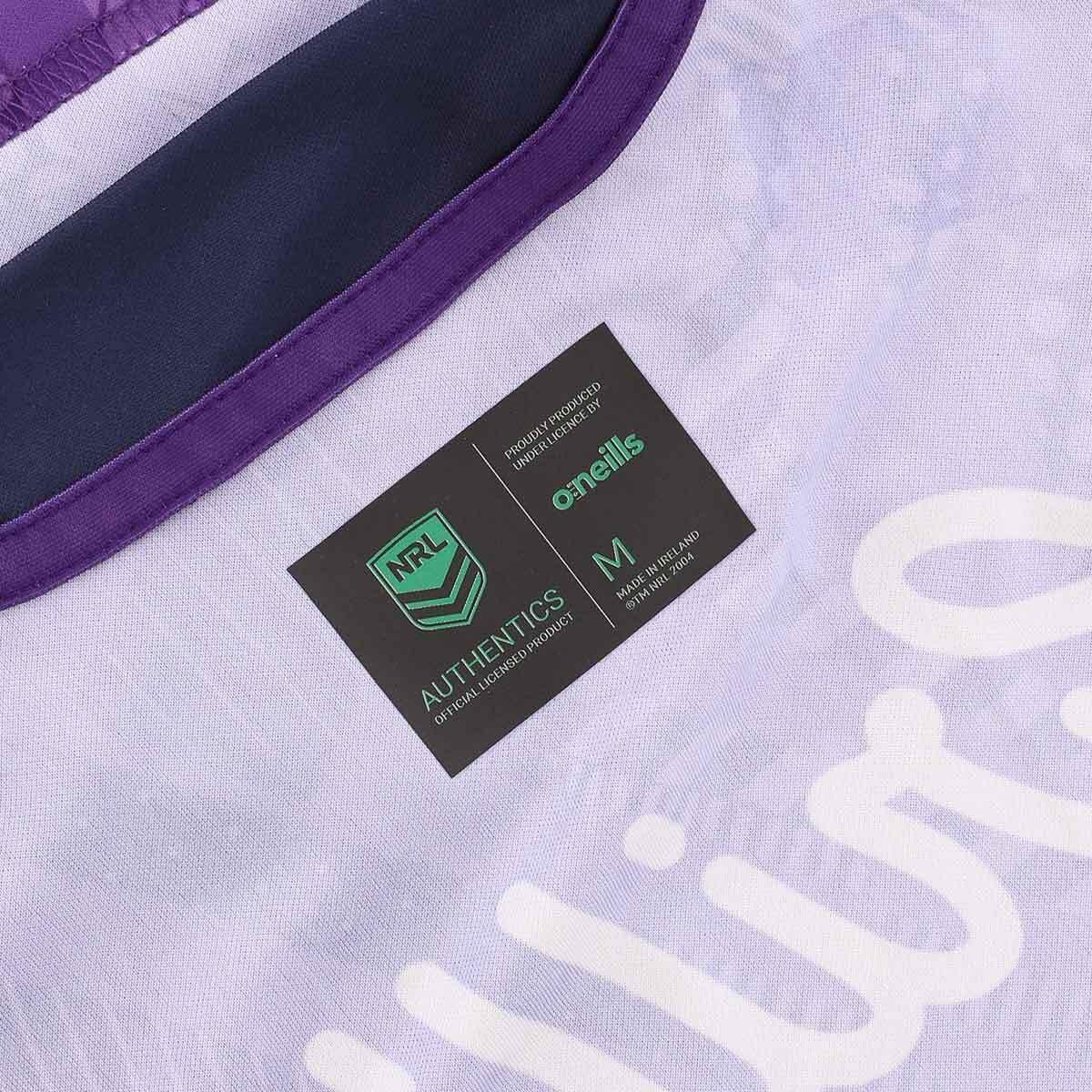 NRL 2024 Training Singlet - Melbourne Storm - Purple - Adult - O'NEILLS