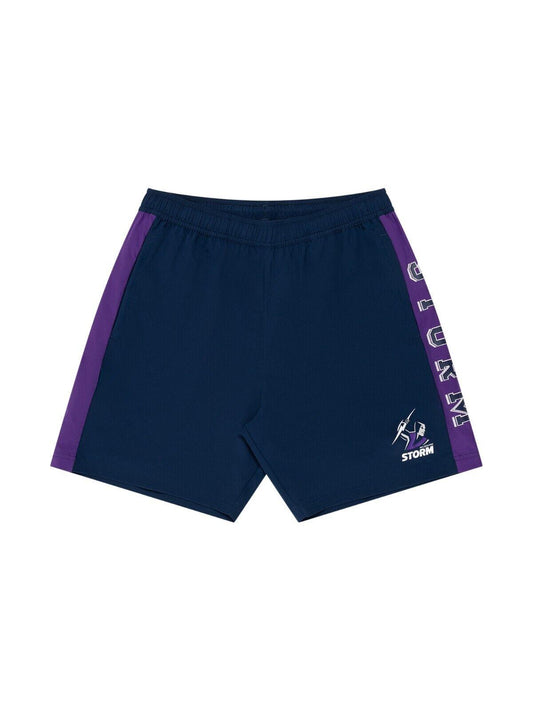 NRL Panel Performance Shorts - Melbourne Storm - Supporter - Adult - Mens