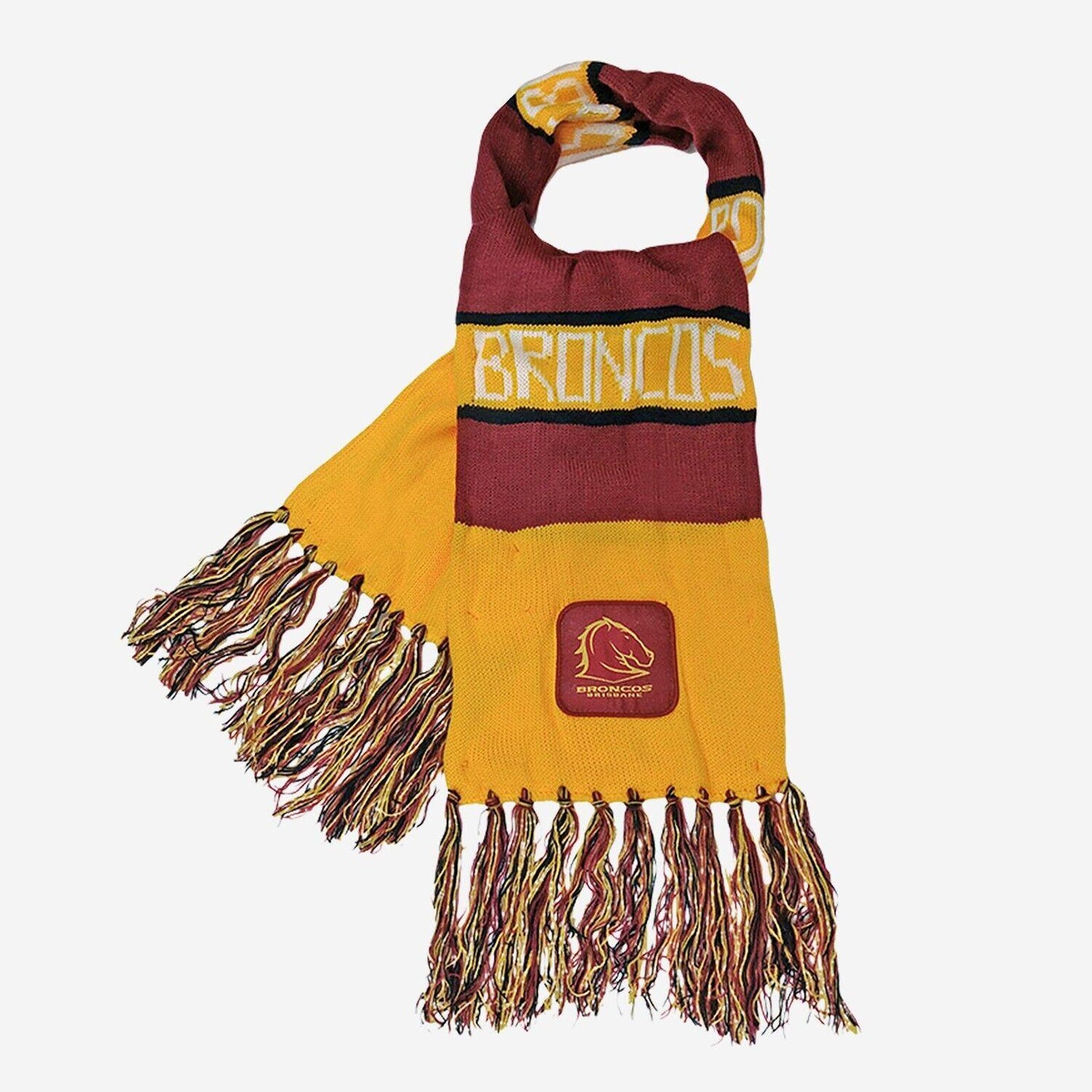 NRL Bar Scarf - Brisbane Broncos - Rugby League - Supporter