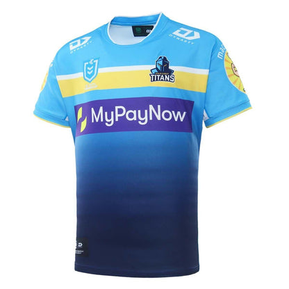 NRL 2023 Home Jersey - Gold Coast Titans - Adult - Rugby League - DYNASTY