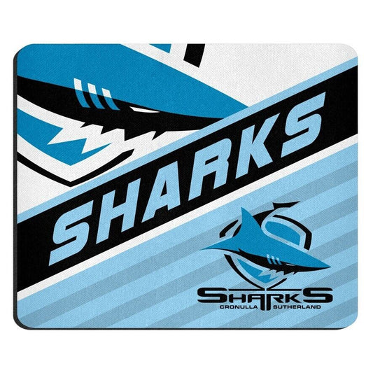 NRL Mouse Mat - Cronulla Sharks - Mouse Pad - 22cm x 19cm