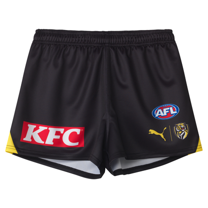 AFL 2025 Home Shorts - Richmond Tigers - Adult - Mens