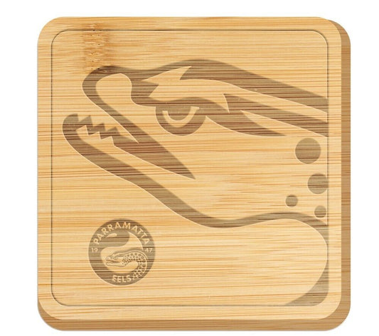 NRL Cheeseboard - Parramatta Eels - 35 x 35 x 1.5cm - Serving Board