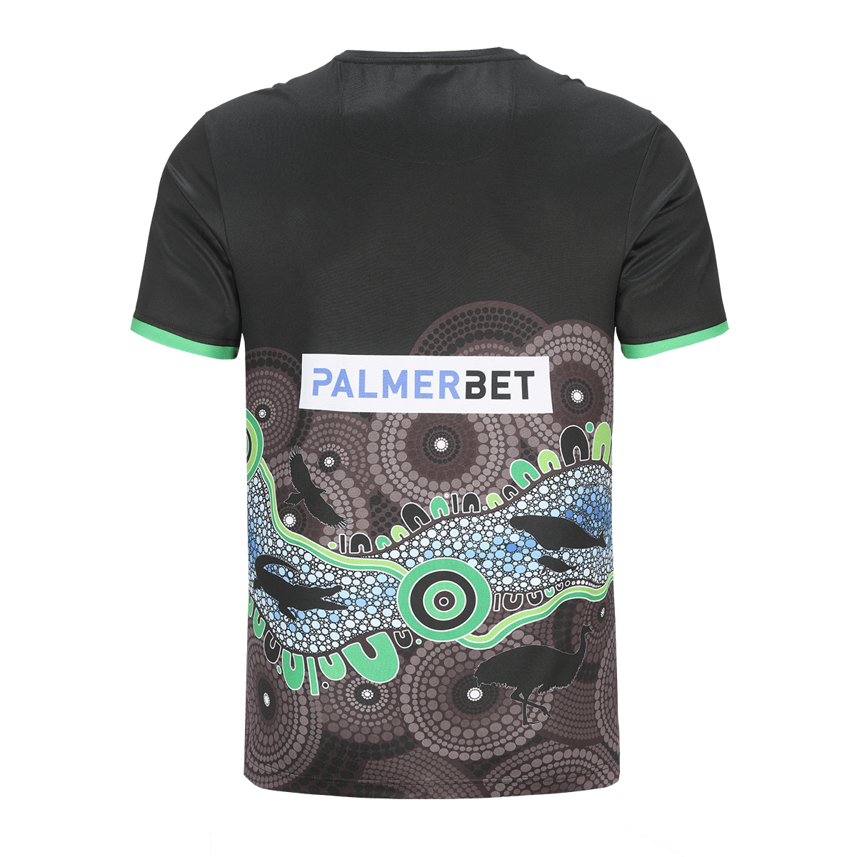 NRL 2024 Indigenous Run Out Tee - Canberra Raiders - Adult - Mens