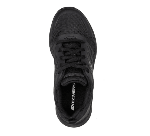 SKECHERS Microspec Quick Sprint - School Shoe - Black/Black - Kids