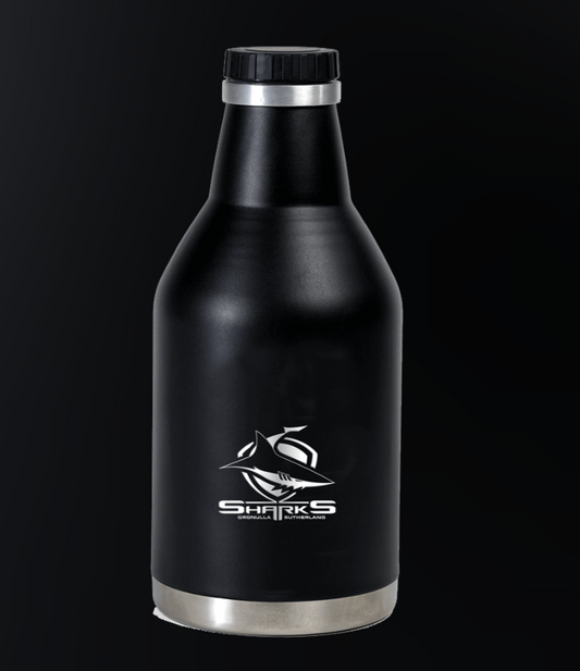 NRL Beer Growler - Cronulla Sharks - Bottle - 2Litres