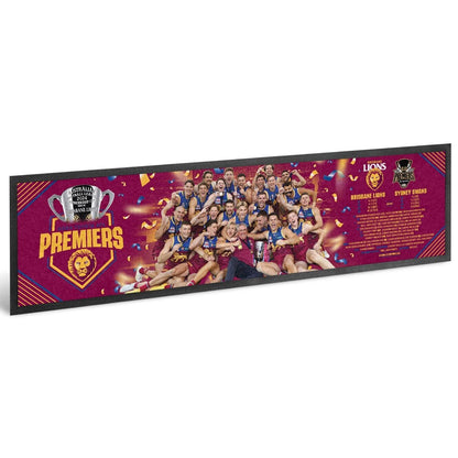 AFL 2024 PREMIERS TEAM PHOTO BAR RUNNER - BRISBANE LIONS - ETA DEC 2024 - PH2