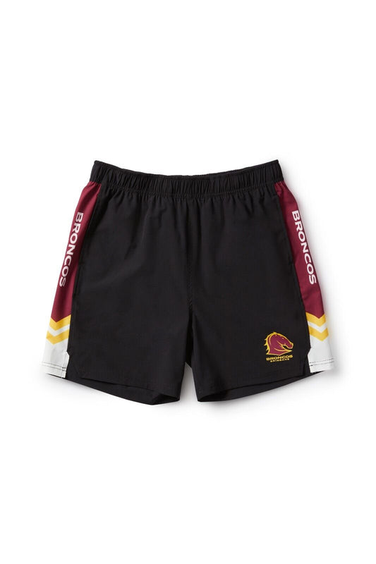 NRL Tech Shorts - Brisbane Broncos - Supporter - Adult - Mens