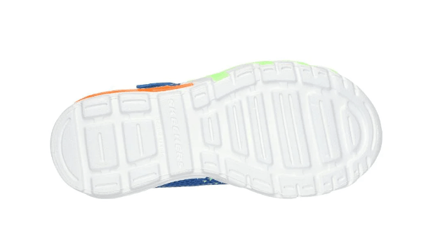 SKECHERS Flex-Glow Bolt Shoes - Royal/Multi - Kids