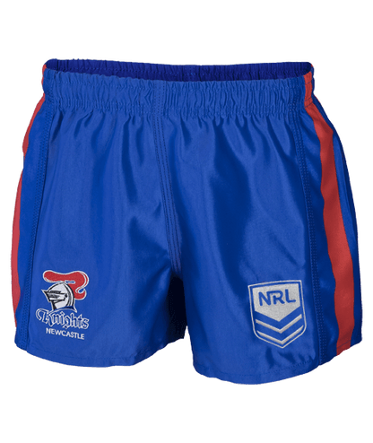 NRL Supporter Footy Shorts - Newcastle Knights - Kids Youth Adults