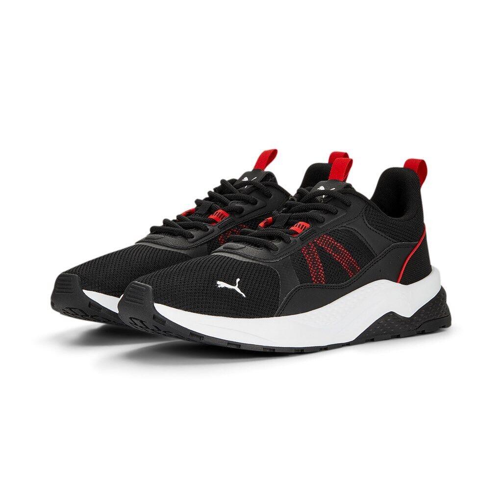 PUMA Anzarun 2.0 Running Shoe - Black/Red/White - Sneaker - Mens