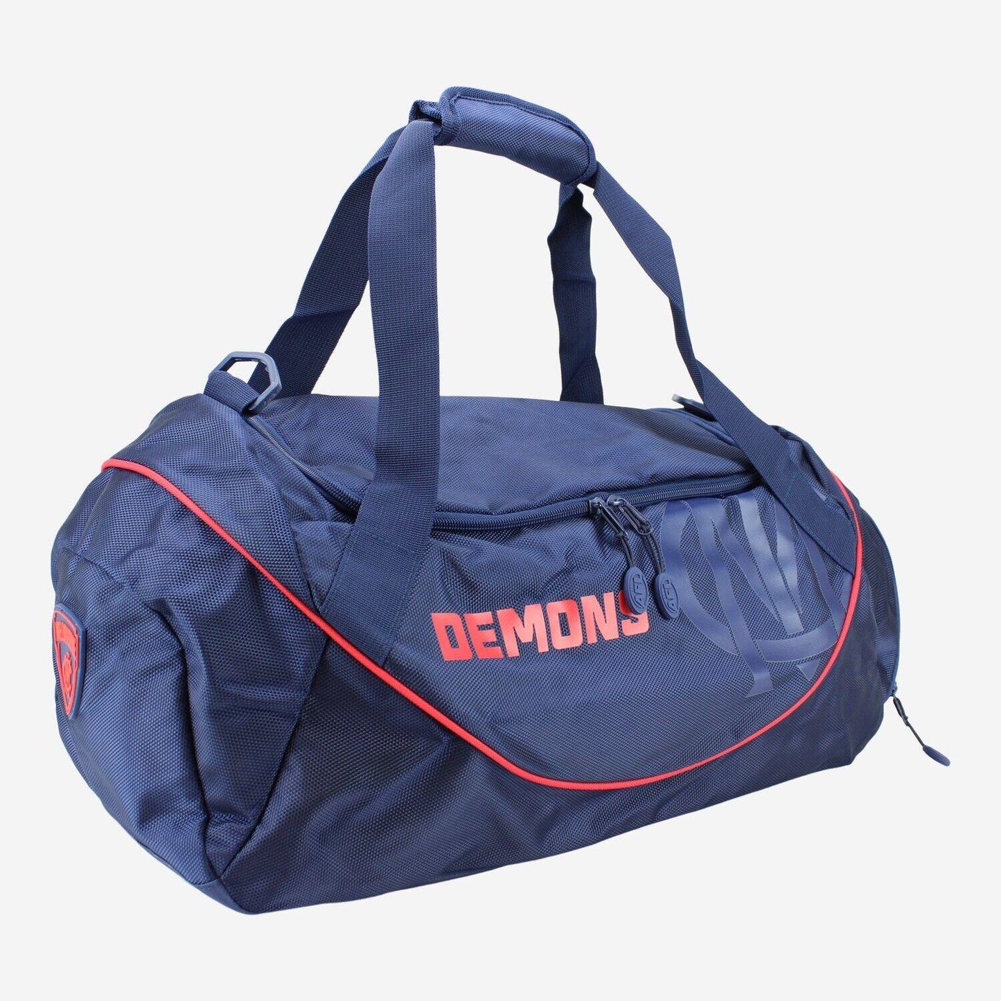 AFL Shadow Sports Bag - Melbourne Demons - Gym Travel Duffle Bag