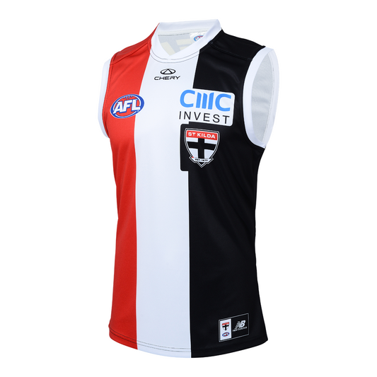 AFL 2025 Home Guernsey - St Kilda Saints - Adult - Mens