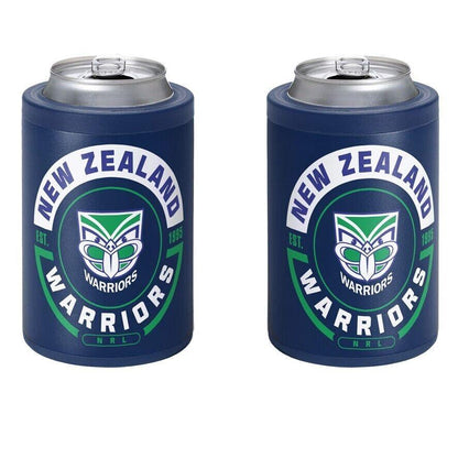 NRL Insulated Can Cooler - New Zealand Warriors - Stubby Cooler - Twist Top Lid