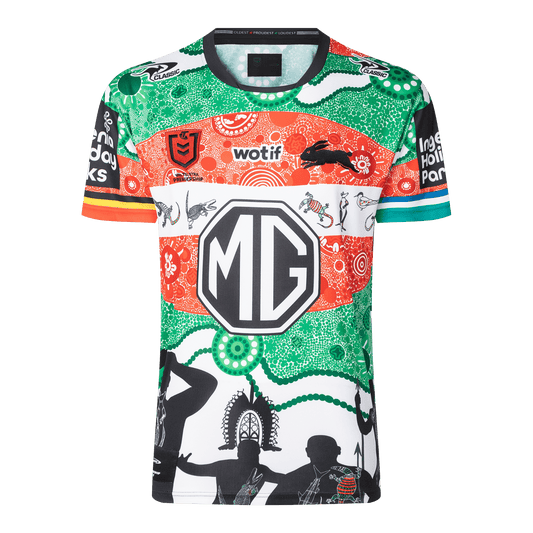 NRL 2024 Indigenous Jersey - South Sydney Rabbitohs - Adult - Mens