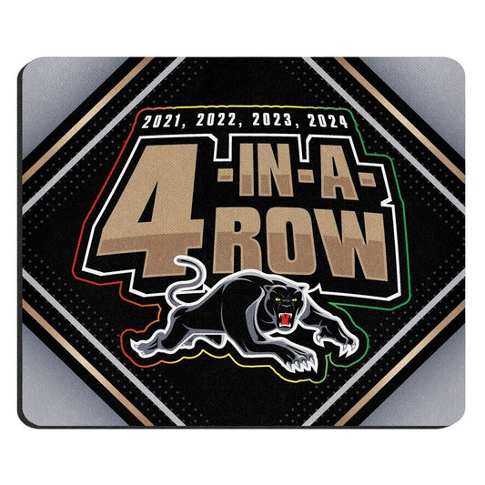 NRL 2024 PREMIERS MOUSE PAD MAT - PENRITH PANTHERS - ETA OCT 2024 - PH1