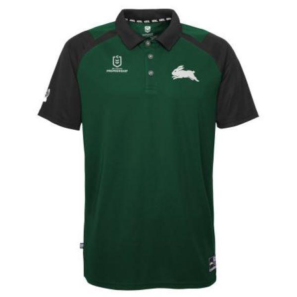 NRL Performance Supporter Polo Shirt - South Sydney Rabbitohs - Mens - Adult