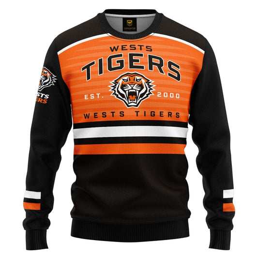 NRL Kids 'Victory' Pullover - West Tigers - Infant Baby - Jumper