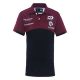 NRL 2024 ALT Media Polo - Manly Sea Eagles - Black - Youth - Junior