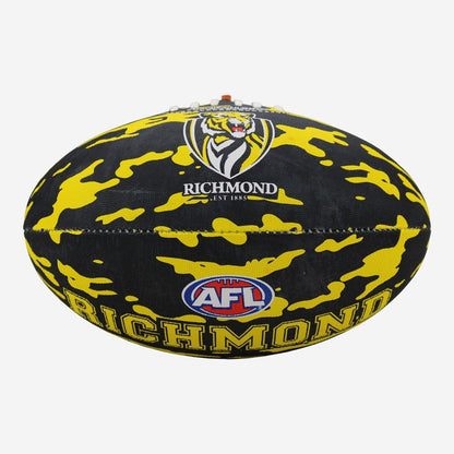 AFL Camo Club Football - Richmond Tigers - Size 5 - Game Ball