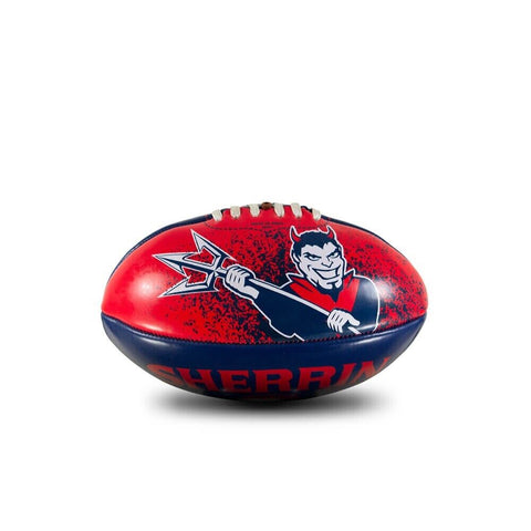 AFL PVC Mascot Football - Melbourne Demons - 20cm Ball