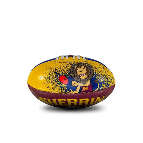 AFL PVC Mascot Football - Brisbane Lions - 20cm Ball