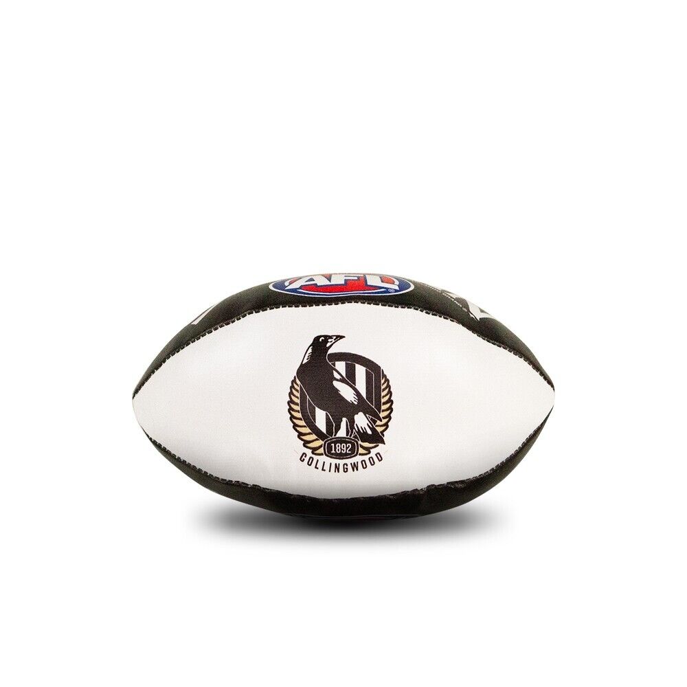 AFL Mini Supporter Sponge Football - Collingwood Magpies - Ball