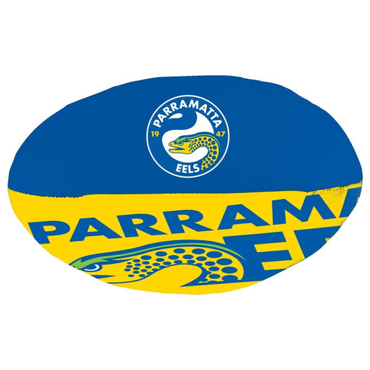 NRL Plush Soft Football - Parramatta Eels - 12cm x 25cm Ball