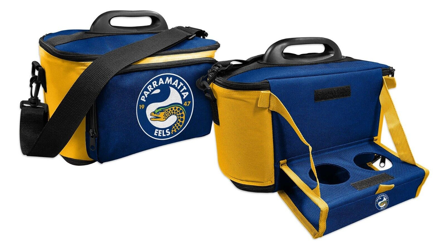 NRL Drink Cooler Bag With Tray - Parramatta Eels - Team Logo