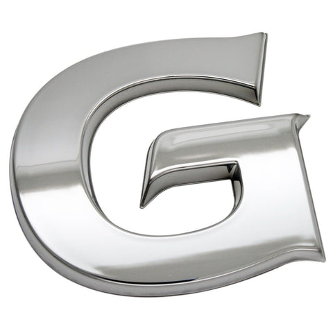 AFL 3D Chrome Emblem - Geelong Cats 'G' - Supporter Car Badge