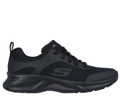 SKECHERS Dynamatic Swift Speed - School Shoe - Black/Black - Kids